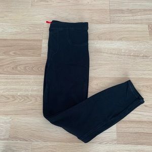 Spanx Jeanish Black Ankle Legging